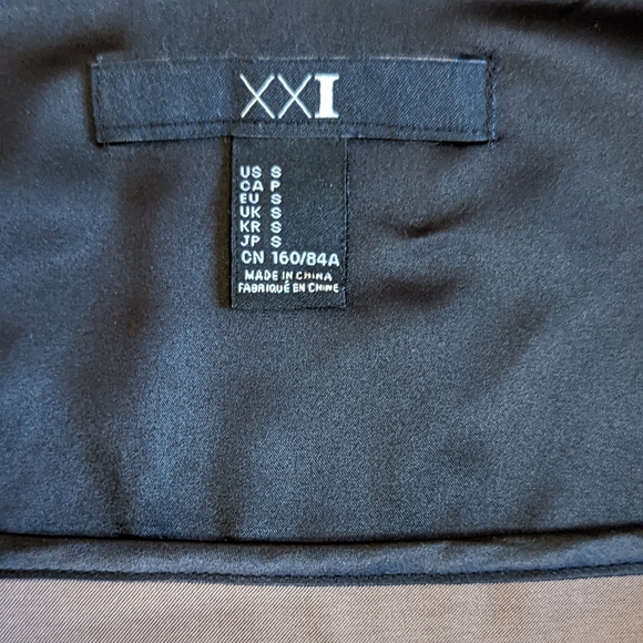 Forever 21 XXI Side Zip Scoop Neck Dress Size S Cocktail Holiday Party - Picture 3 of 11